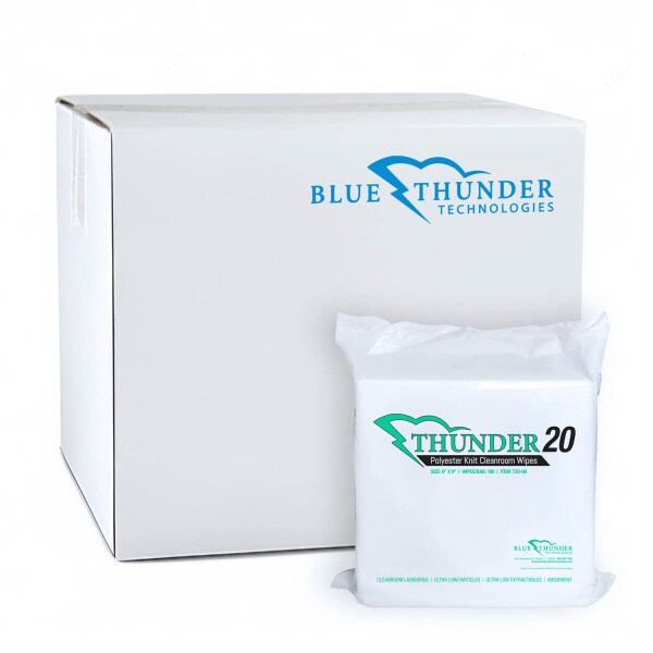 Thunder 20 Polyester Knit Wipes